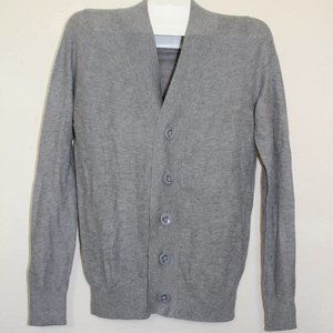Mossimo Men's Cardigan Sweater Gray, Size: S